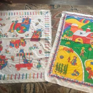Two vintage blanket top for kids